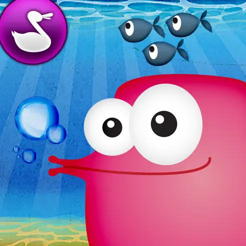 This app teaches children letters, numbers, shapes, and colors with colorful fish and friendly sea life characters in eight educational activities.